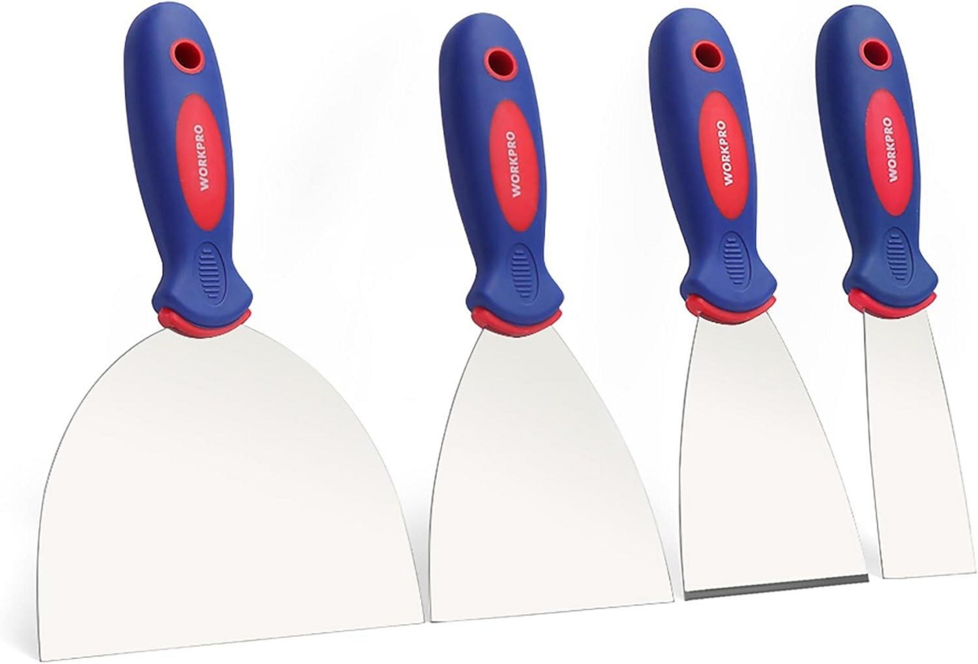 Profi Malerspachtel Set rostfreiem Edelstahl Kunststoffgriff 4-teilig