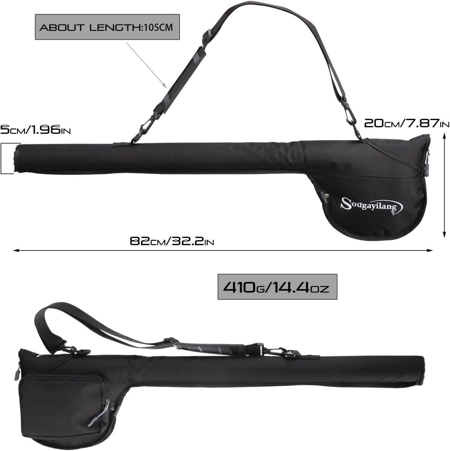 Sougayilang Fly Fishing Rod Reel Combo Lightweight Portable Kit