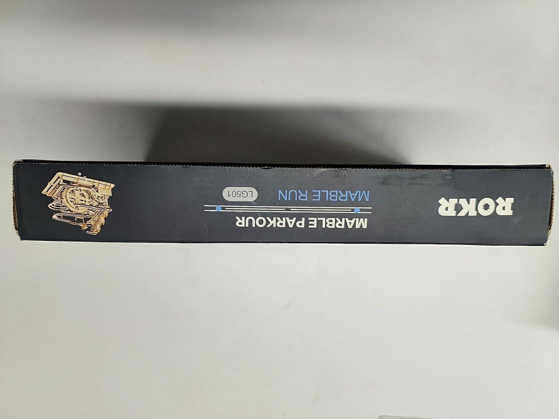 ROKR Kugelbahn Murmeln Holzbausatz DIY Spielzeug Holzpuzzle Kinder & Erwachsene