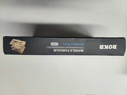 ROKR Kugelbahn Murmeln Holzbausatz DIY Spielzeug Holzpuzzle Kinder & Erwachsene