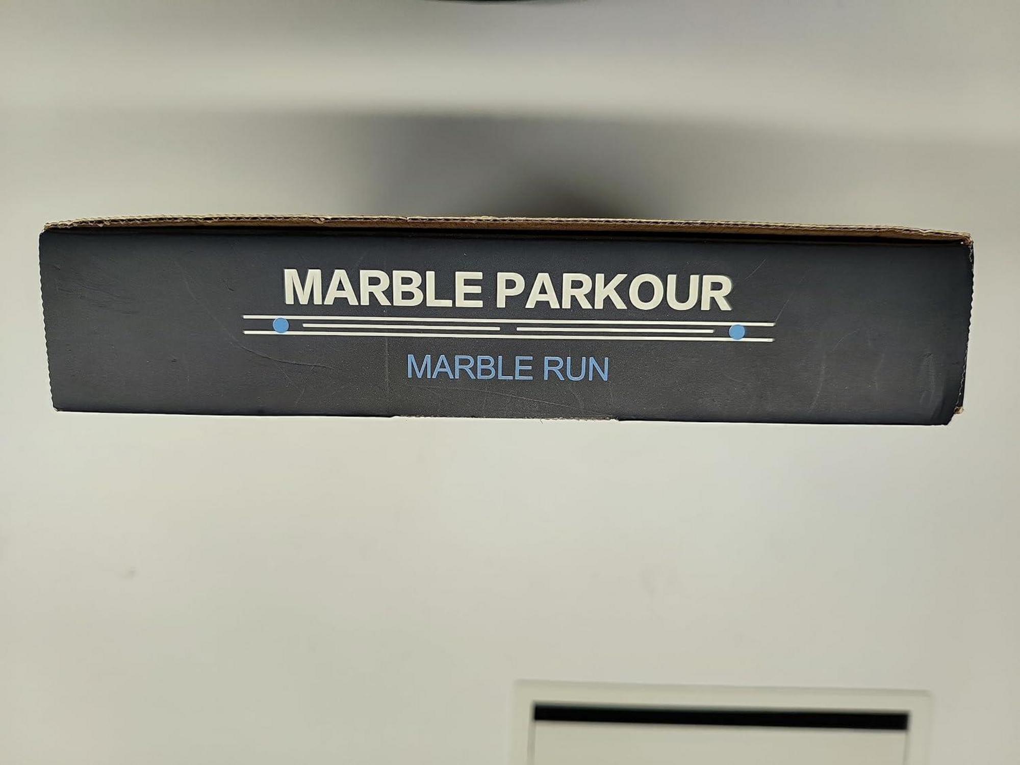 ROKR Kugelbahn Holzbausatz Murmeln Holzpuzzle für Kinder & Erwachsene