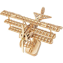Rolife Woodcraft 3D Holz Puzzle Airplane DIY Kit für