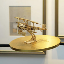 Rolife Woodcraft 3D Holz Puzzle Airplane DIY Kit für