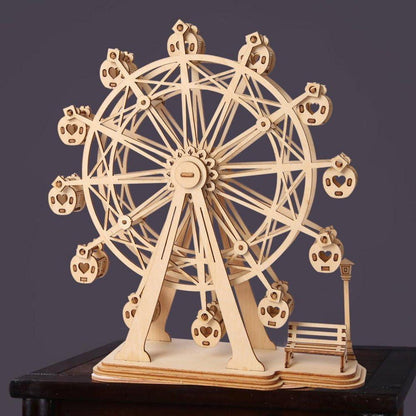 Rolife 3D Holz Riesenrad Puzzle DIY Spielzeug Geschenk für