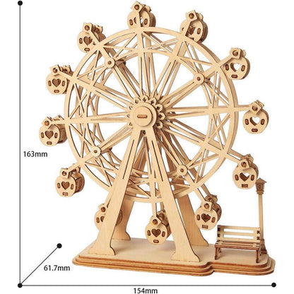 Rolife 3D Holz Riesenrad Puzzle DIY Spielzeug Geschenk für