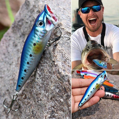 Sougayilang Minnow Crankbaits Set 10 Stück Barsch Angelköder