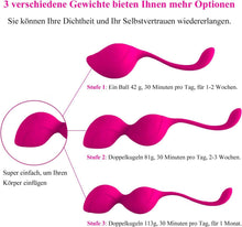 Liebeskugeln Silikon 3er Set Beckenbodentraining Frauen