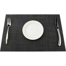 KOKAKO Platzsets(4er Set) PVC Dunkel Grau Rutschfest