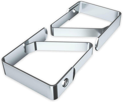 Blooven 8 Stück Tischdeckenklammern Edelstahl Silber 4cm x 8 PCS