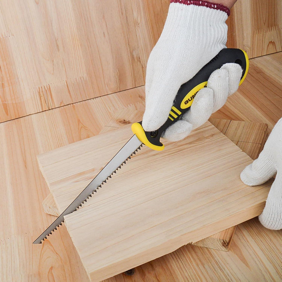 Trockenbausäge 150mm für Gipskarton & Holz mit ergonomischem Griff