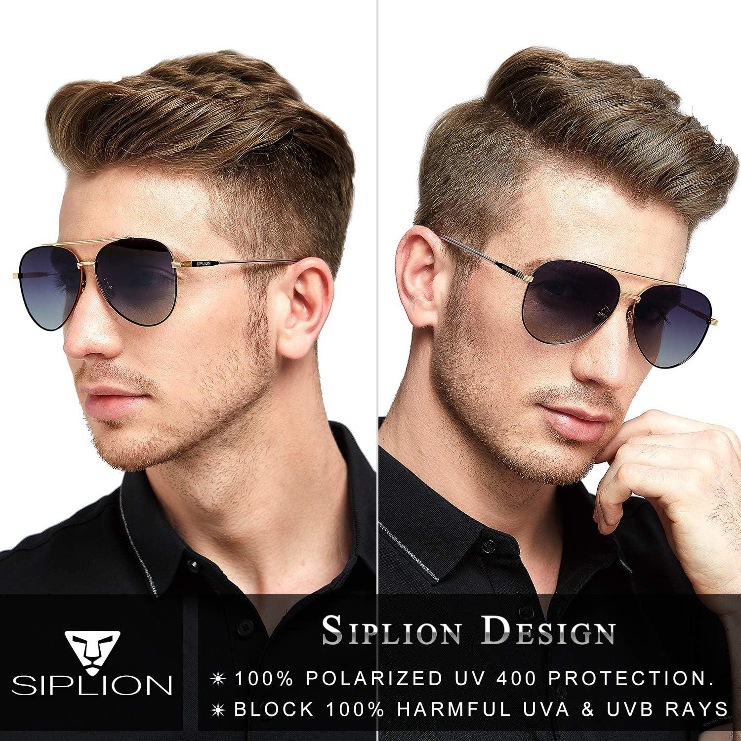 Polarisierte Fliegerbrille UV400 Schutz Pilotenbrille