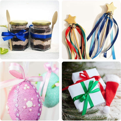 Satinband 16 Farben 22m x 10mm Geschenkband zum Basteln