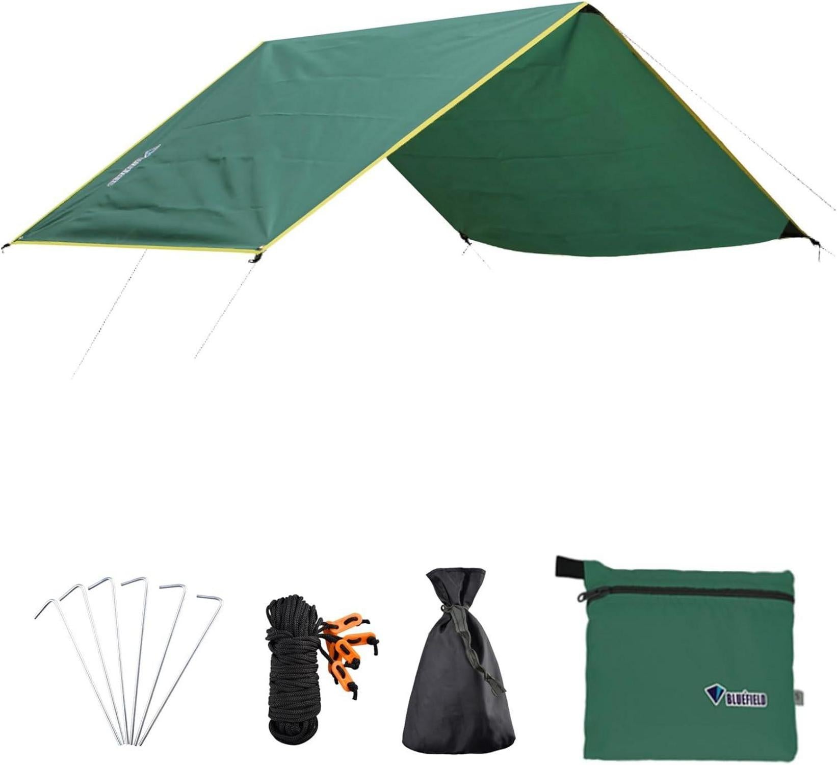 Wasserdichte Zeltplane für Camping und Picknick 420D Oxford 2.4x2.2m