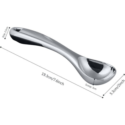 Eisportionierer Zinklegierung Schwarz Antihaft 19cm 5cm