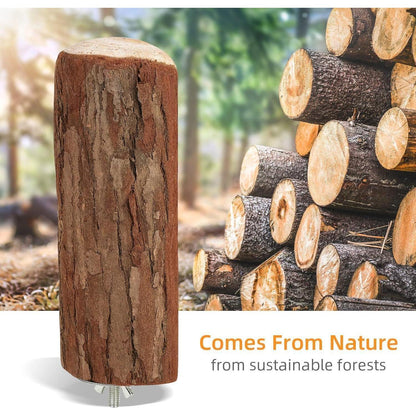 Niteangel Papageienkäfig Sitzstange Holz Plattform Vögel