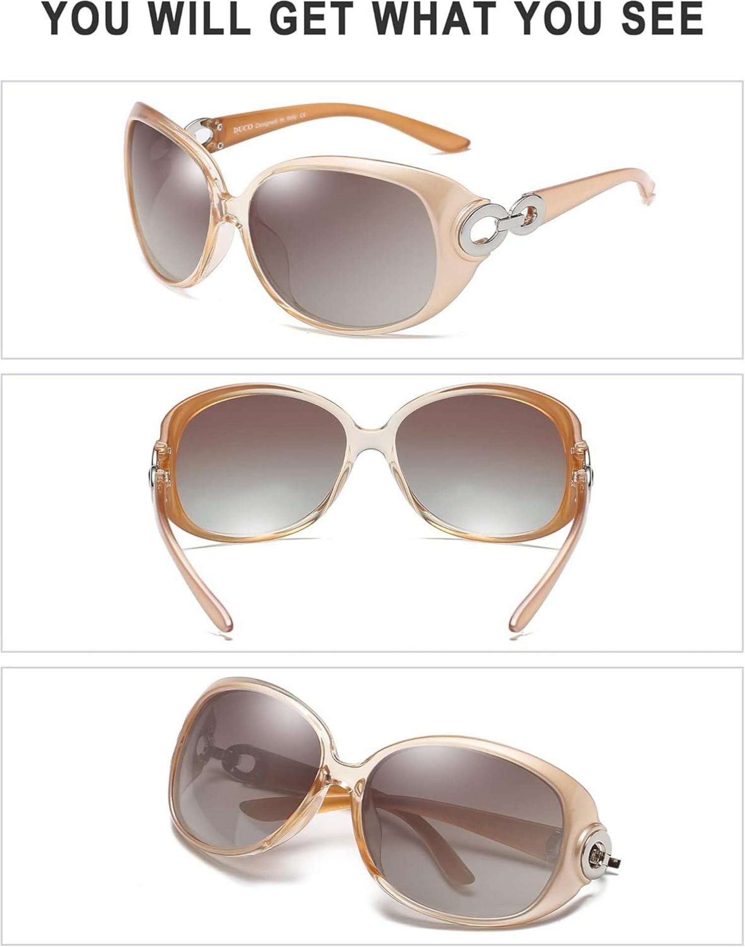 DUCO Damen Sonnenbrille Polarisiert Klassisch