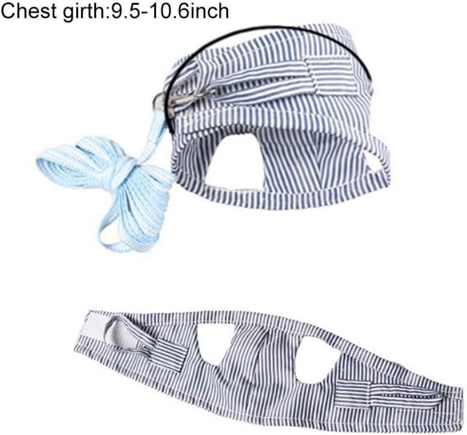 Verstellbares Kleintiergeschirr mit Laufleine und