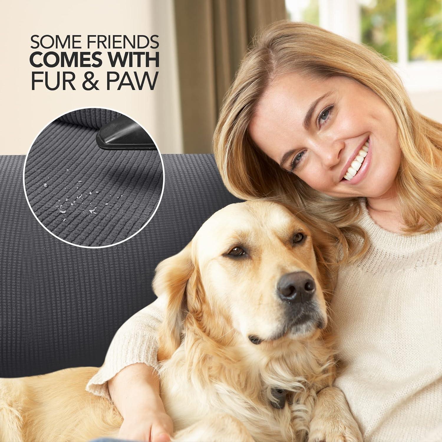 Deconovo Sofabezug Super Elastisch Stretch Jacquard