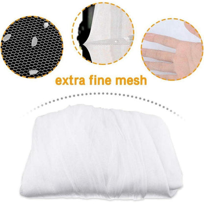 Moskitonetz für Doppel- und Einzelbett 200x220x210cm