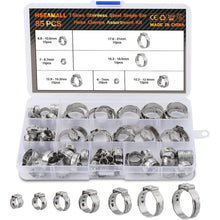 85-teiliges Edelstahl-Schlauchschellen-Set