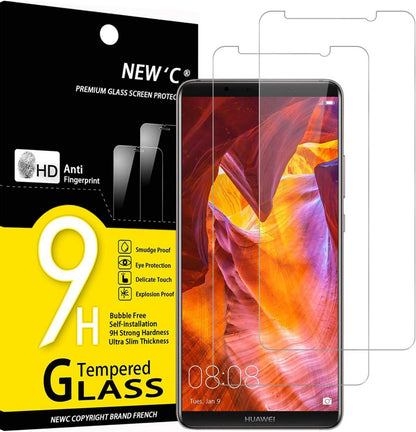 Panzer Schutz Glas Huawei Mate 10 Pro 2 Stück 9H Härte Ultra-klar