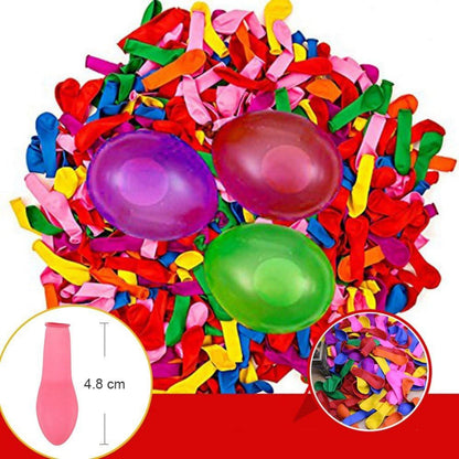 Wasserbomben Bunt Gemischt 1000er Packung Latex Sommerfest