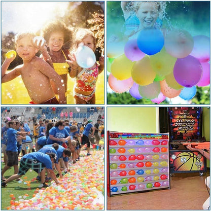 1000 Bunte Wasserballons für Sommerfest - Wasserbomben-Set