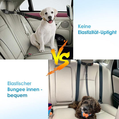 SlowTon Hundegurt Auto Kopfstützen-Rückhalte 2 Stk. Hund Sicherheitsgurte