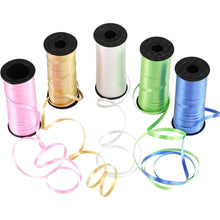 Naler Geschenkband Polyband 5 Farben Ringelband Deko