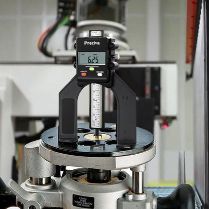 Digitaler Tiefenmesser für Holz und Maschinenbau 0-80mm