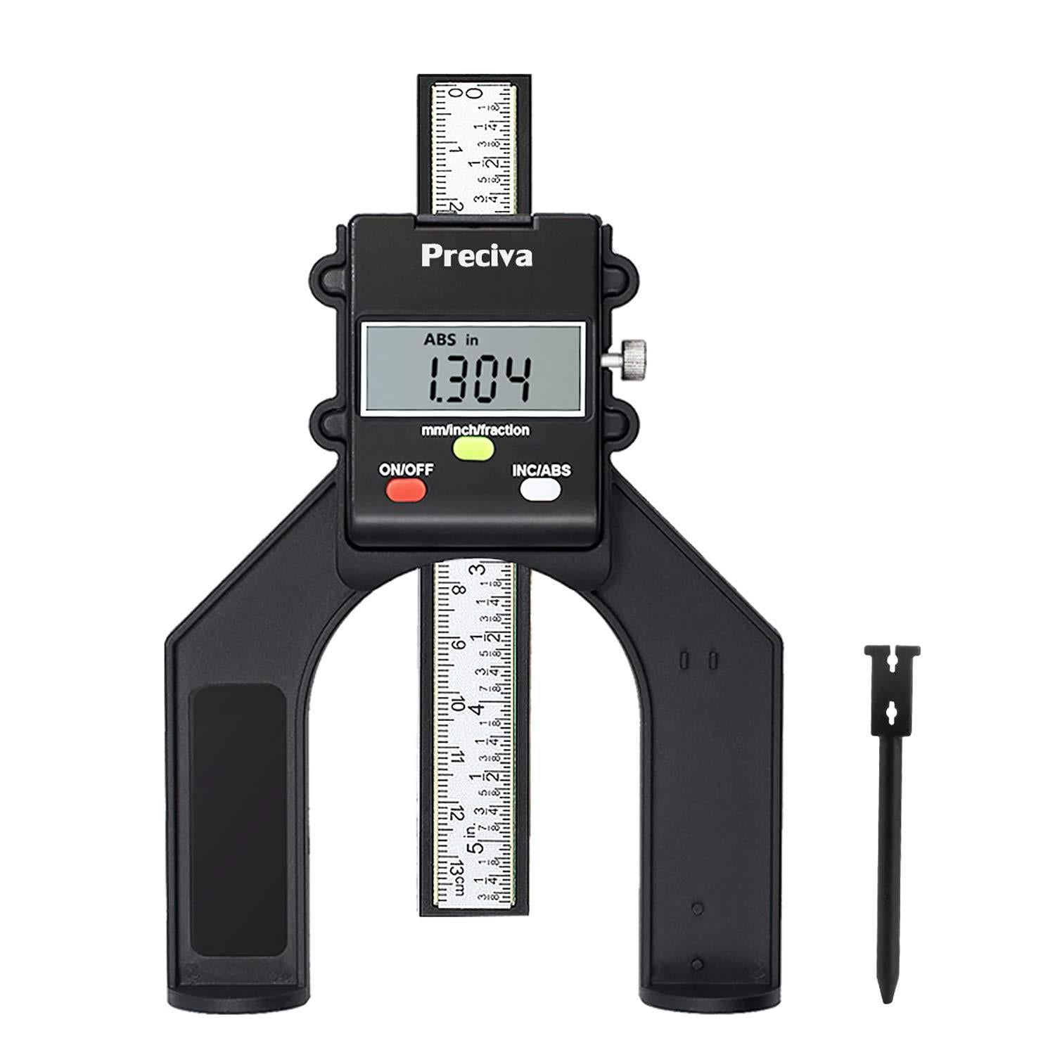 Digitaler Tiefenmesser für Holzbearbeitung & Maschinenbau 0-80mm