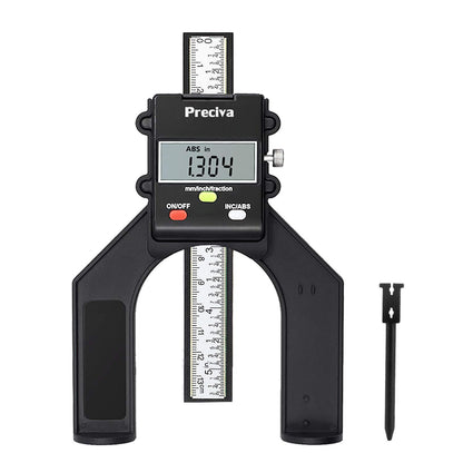 Digitaler Tiefenmesser für Holzbearbeitung & Maschinenbau 0-80mm