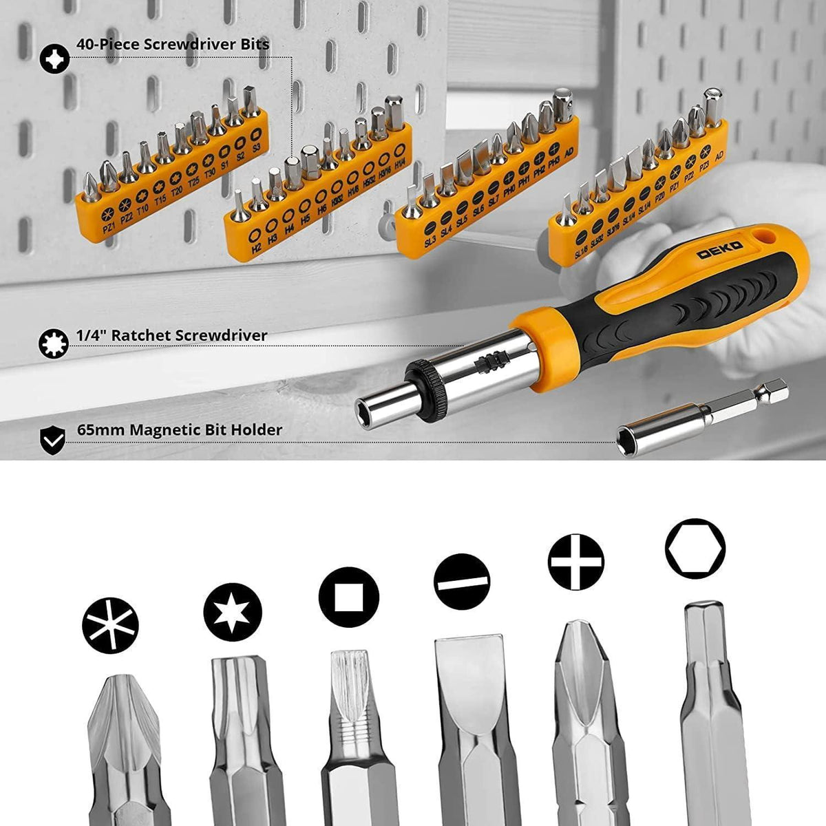 Werkzeugkoffer 228-teilig gefüllt für Haushalt & Garage