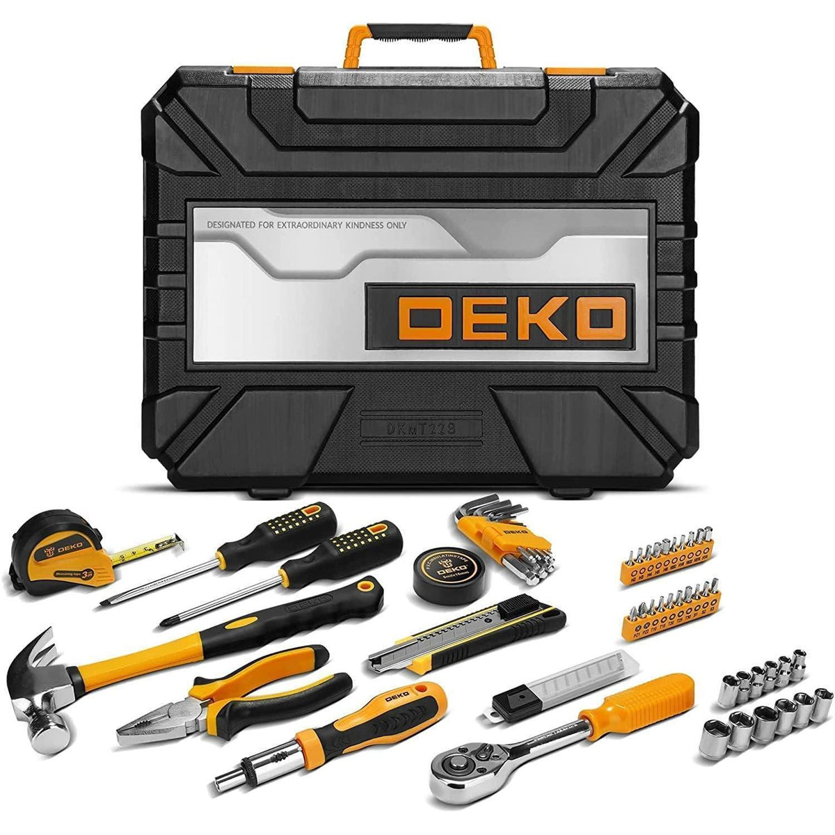 Werkzeugkoffer 228-teilig gefüllt für Haushalt & Garage