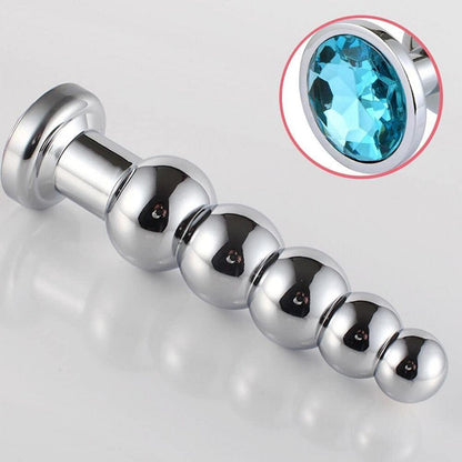 Metall Analplug Edelstahl Buttplug Analkugeln Fetisch Sexspielzeug