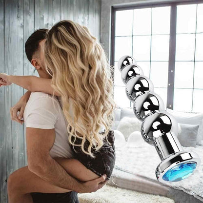 Metall Analplug Edelstahl Butt Plug Analkugeln Sexspielzeug
