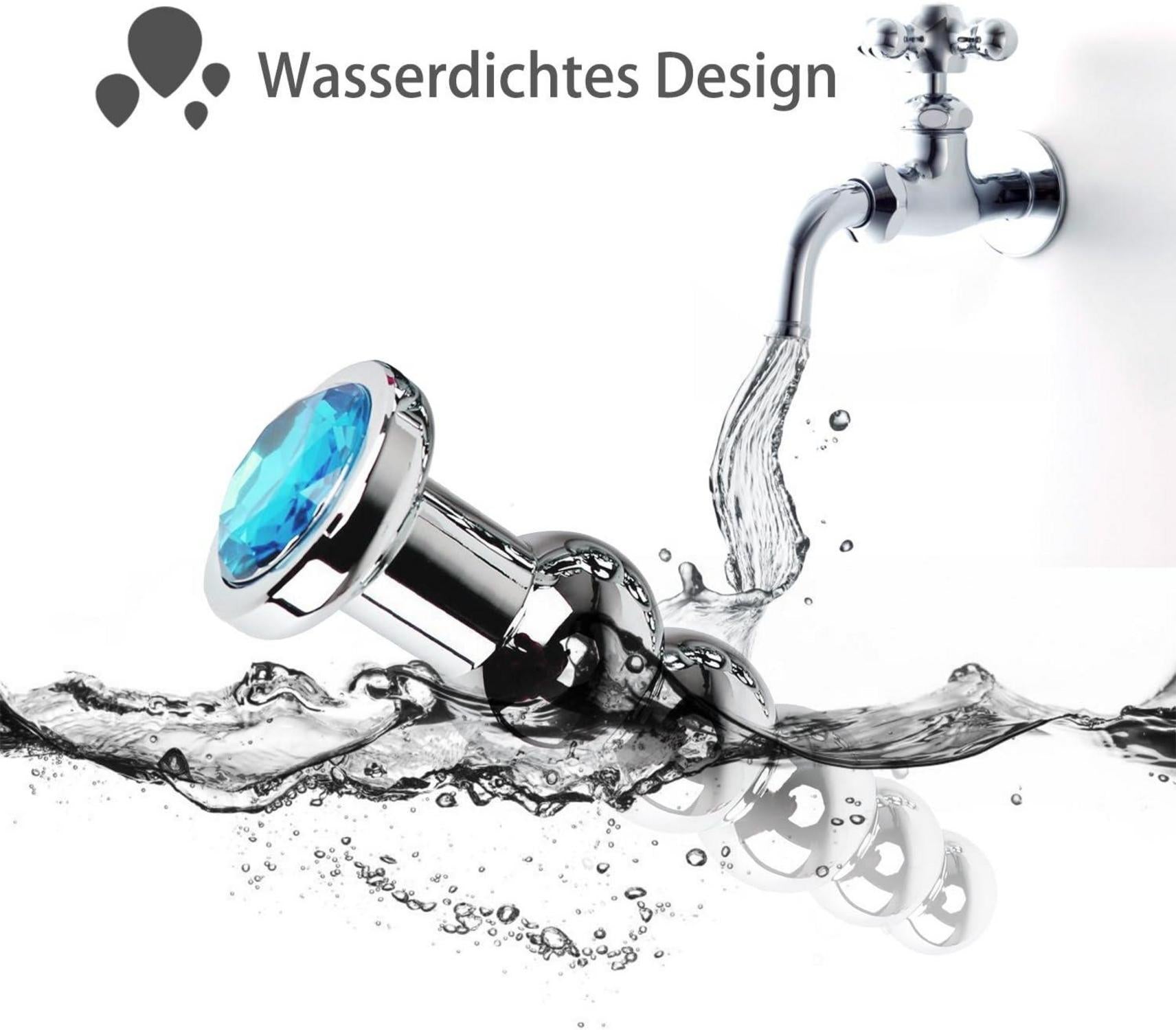 Metall Analplug Edelstahl Buttplug Analkugeln Sexspielzeug Frauen