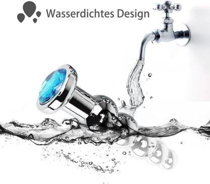 Metall Analplug Edelstahl Buttplug Analkugeln Sexspielzeug Frauen