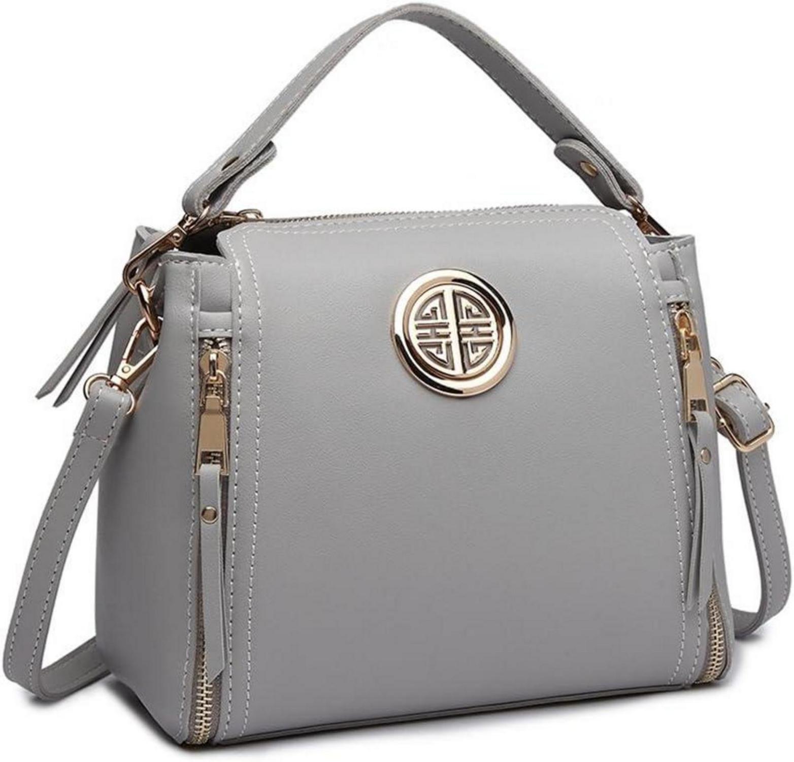 Damen Handtasche Schultertasche Henkeltasche PU Leder Umhängetasche