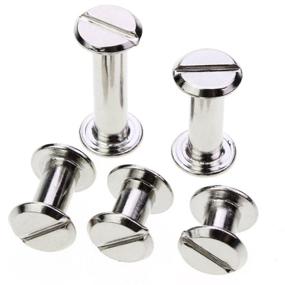 Leder Bindung Schrauben Set 100 Stück 5 Größen Belt Tack