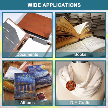 Binding Schrauben 100 Set 5 Größen Nagel Rivet Button Leder Reparatur