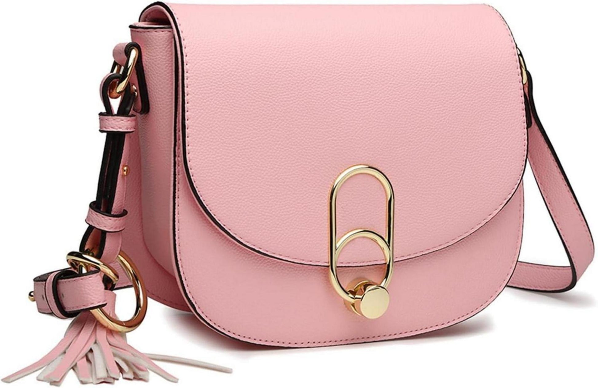 Schultertasche Damen Umhängetasche Crossbody Reißverschluss Quaste