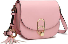 Schultertasche Damen Umhängetasche Crossbody Reißverschluss Quaste