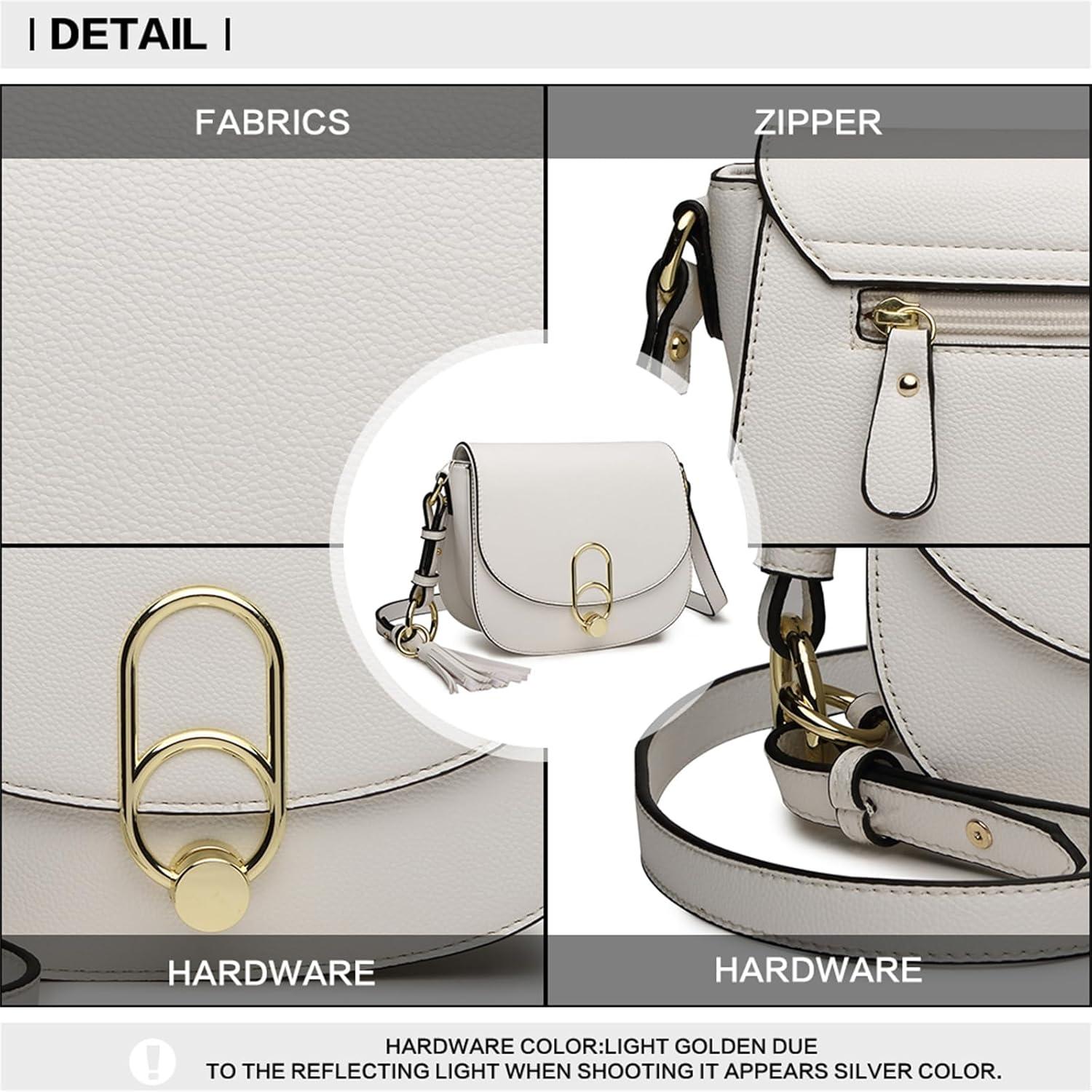 Schultertasche Damen Umhängetasche Modern Mit Reißverschluss Quaste