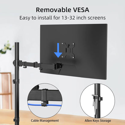 Suptek Monitor Halterung 13-32 Zoll Tischhalterung MD6821