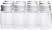 24er Set Danmu Art klare Glasampullen 7ml Candy Container