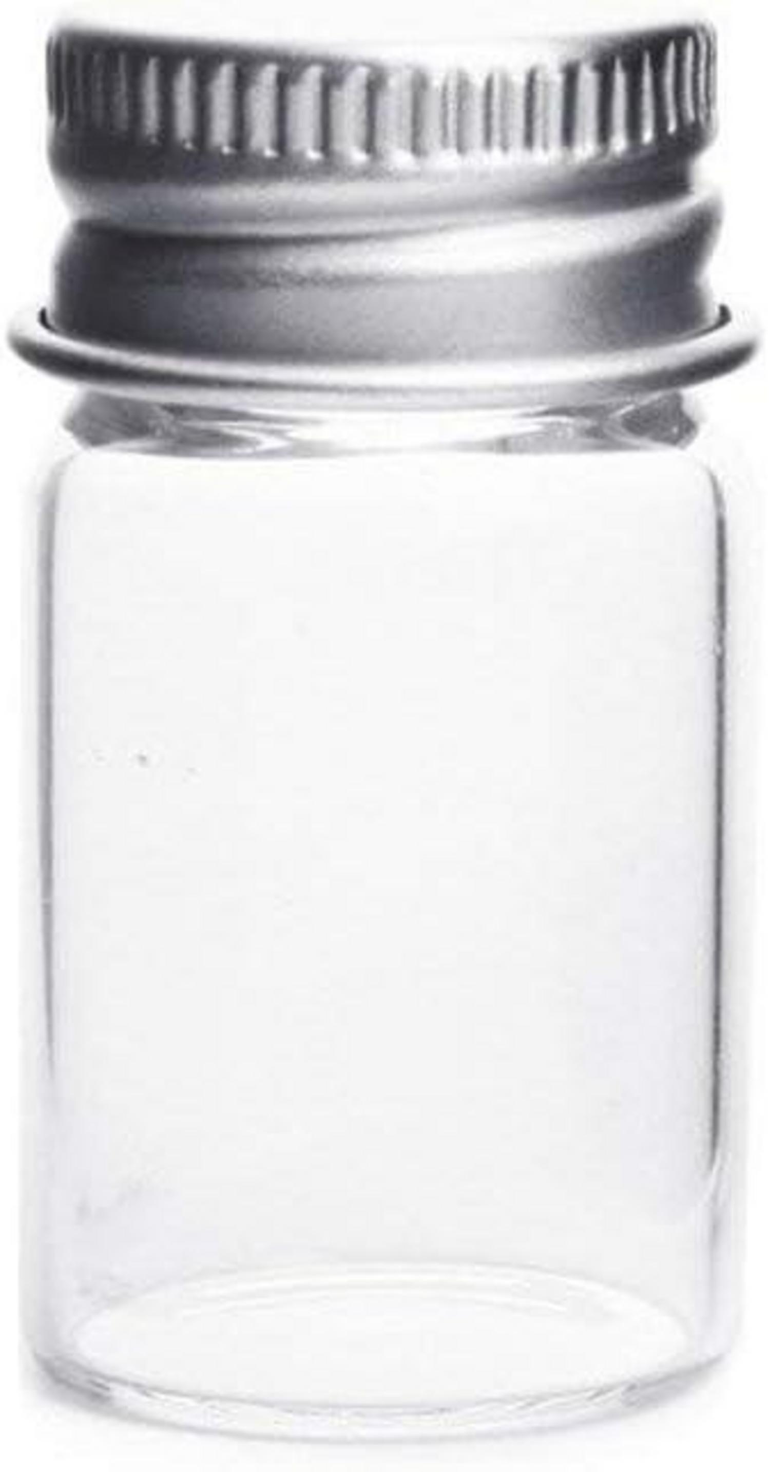 24er Set Danmu Art klare Glasampullen 7ml Candy Container