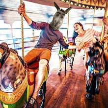 Esel Kopf Maske Latex Lustige Shrek Tier Cosplay Kostüm