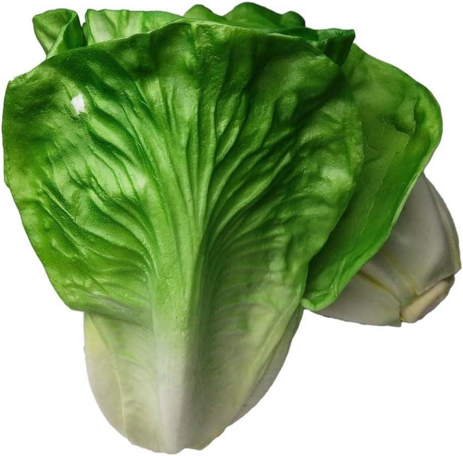 Künstlicher Salat Gefälschtes Gemüse Dekoration PU 2 Stücke