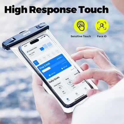 Wasserdichte Handyhülle IPX8 für iPhone Samsung 7 Zoll Unterwasser